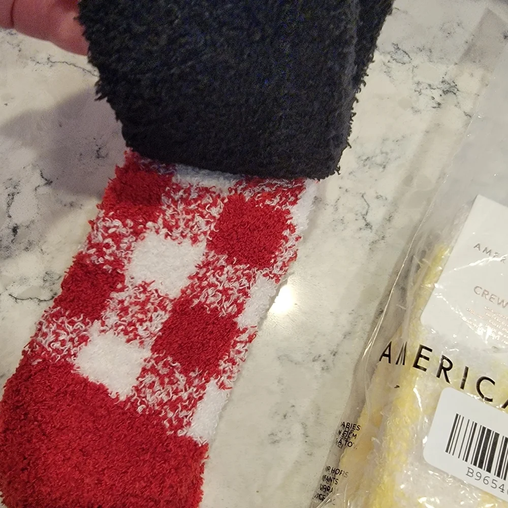 American Eagle Cozy Socks Ankle & Crew NWT!